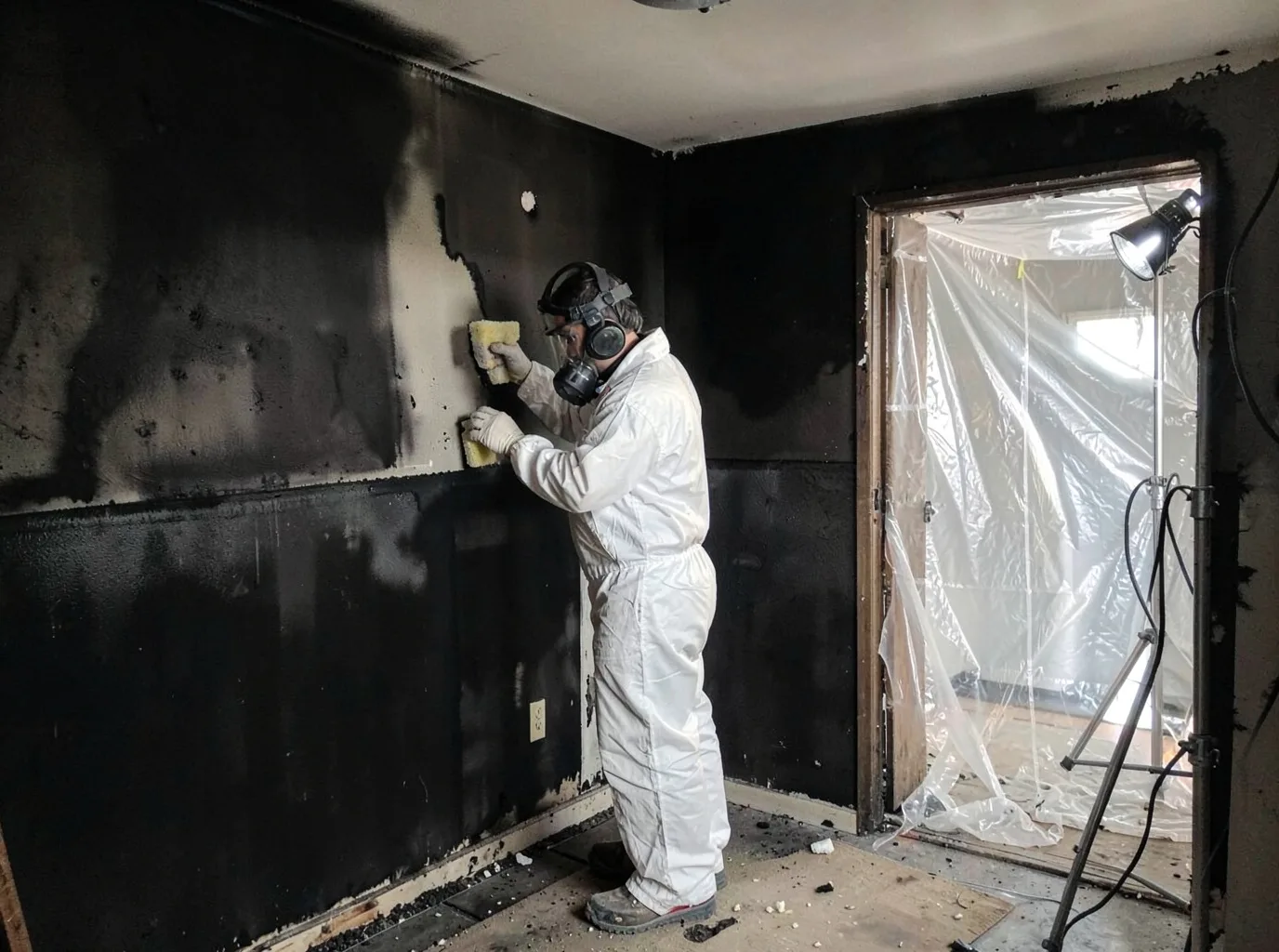 Fire Damage Restoration company in Russell, KS